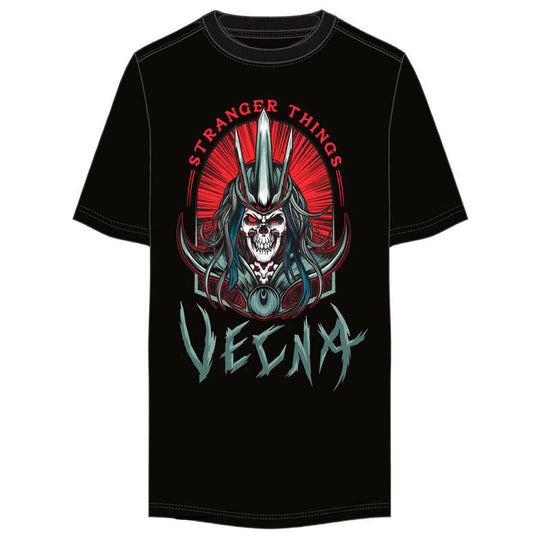 T-shirt Stranger Things Vecna DIFUZED en coton avec design exclusif inspiré de la série culte.