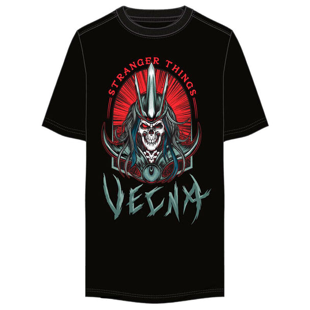 T-shirt Stranger Things Vecna DIFUZED en coton avec design exclusif inspiré de la série culte.