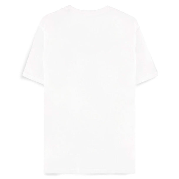 Vue de face du t-shirt Stranger Things Letters montrant le design vintage et la qualité du tissu