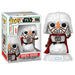Vue de face de la figurine Funko POP Darth Vader Holiday Star Wars avec détails colorés et finition soignée