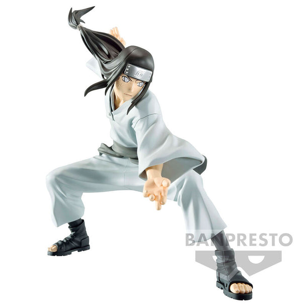 Figurine Hyuga Neji Naruto Shippuden Vibration Stars de face, hauteur 15 cm