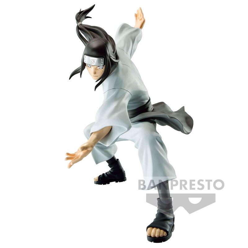 Packaging officiel BANPRESTO de la figurine Naruto Shippuden Hyuga Neji