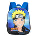Vue de face du sac à dos Naruto 3D 31cm avec design en relief et couleurs vives