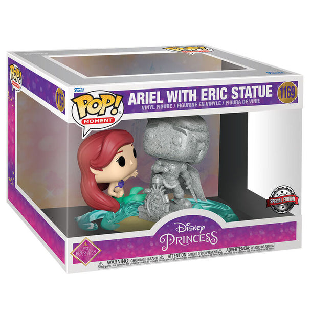 Figurine Funko POP Ariel en vinyle dans sa boîte cadeau avec fenêtre, édition exclusive Disney Ultimate Princess