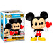 Boîte vitrée de la figurine Funko POP Disney Mickey Mouse avec glace exclusive