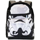 Vue avant du sac à dos Star Wars Trooper 42 cm avec design détaillé de l'armure.