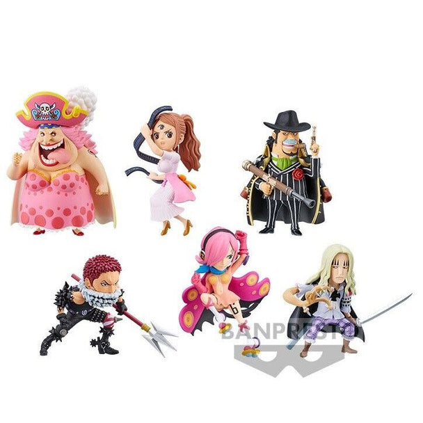Figurine One Piece Great Pirates vol.9 BANPRESTO vue de face, 7cm, détails précis du personnage