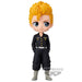Figurine Takemichi Hanagaki Q Posket 14cm vue de face avec détails précis et couleurs vives
