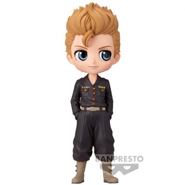 Emballage officiel BANPRESTO de la figurine Takemichi Hanagaki Tokyo Revengers ver.B Q Posket