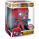 Détail du visage et costume de la figurine Magneto Marvel Zombies Funko POP 25cm