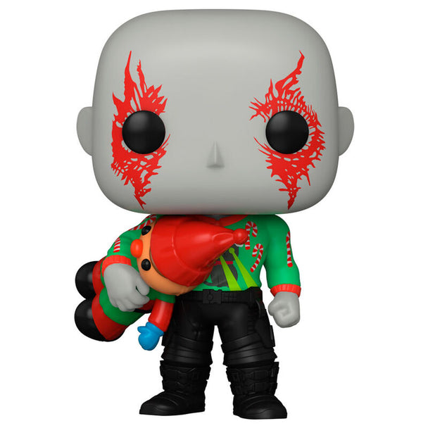 Figurine Funko POP Drax des Gardiens de la Galaxie en vinyle de 9 cm dans sa boîte cadeau officielle FUNKO