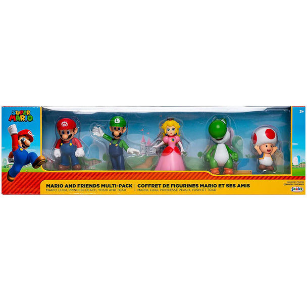 Figurine Mario de 6cm du set Super Mario Nintendo par JAKKS PACIFIC