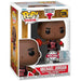 Figurine Funko POP exclusive de Michael Jordan en tenue Chicago Bulls avec boîte fenêtre visible