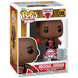 Figurine Funko POP exclusive de Michael Jordan en tenue Chicago Bulls avec boîte fenêtre visible
