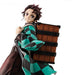 Figurine Kamado Nezuko de 13 cm avec son kimono traditionnel, détails soignés, série G.E.M. Demon Slayer