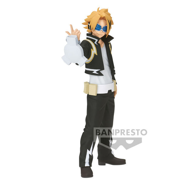 Figurine Denki Kaminari My Hero Academia en position dynamique, hauteur 17 cm