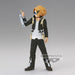Détail du visage expressif de la figurine Denki Kaminari édition Age of Heroes