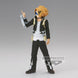 Détail du visage expressif de la figurine Denki Kaminari édition Age of Heroes