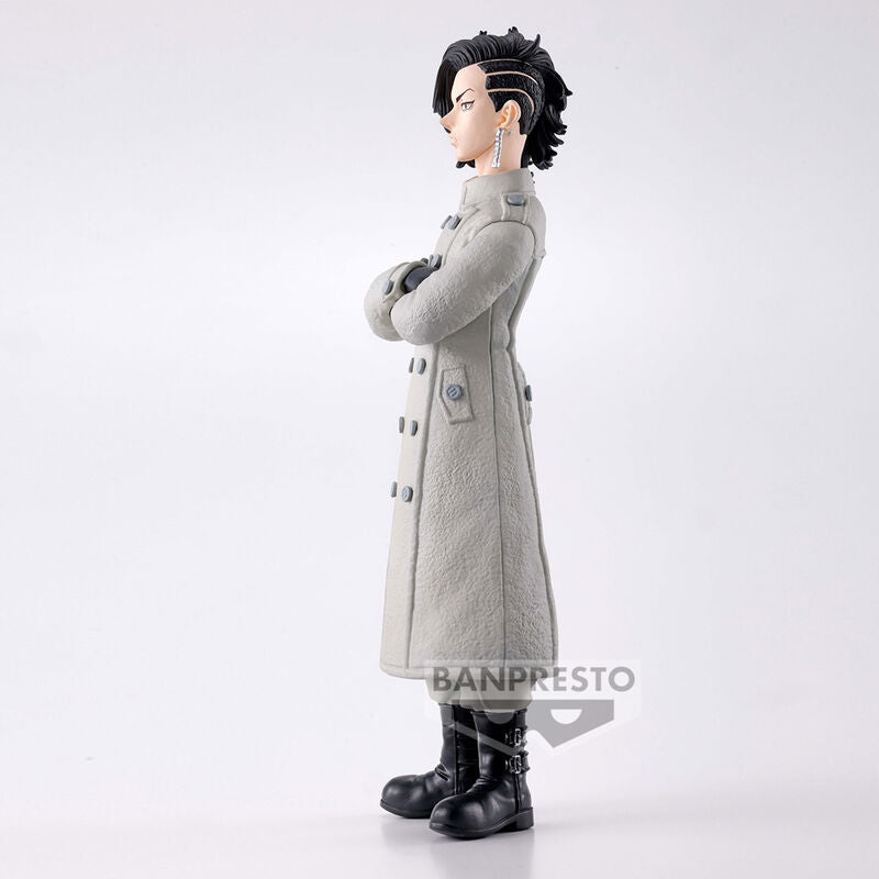 Vue arrière détaillée de la figurine Hajime Kokonoi avec finitions soignées et textures réalistes