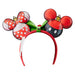 Photo du serre-tête Loungefly Disney posé sur fond blanc, mettant en valeur ses couleurs festives