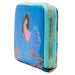 Vue intérieure du portefeuille Loungefly Disney Jasmine avec doublure coordonnée et compartiments