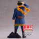 Vue arrière de la figurine Golden Kamuy mettant en valeur la texture des vêtements de Sugimoto