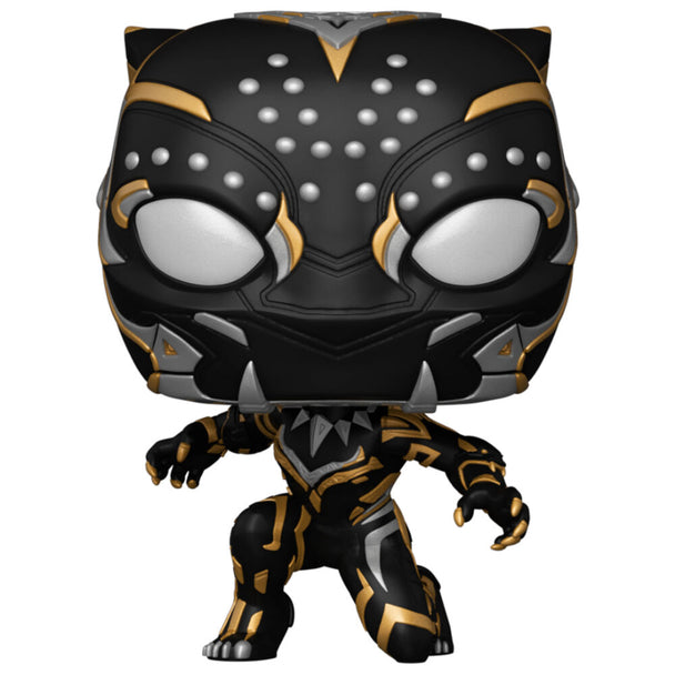 Figurine Funko POP Black Panther Wakanda Forever en vinyle avec détails précis et boîte vitrine transparente