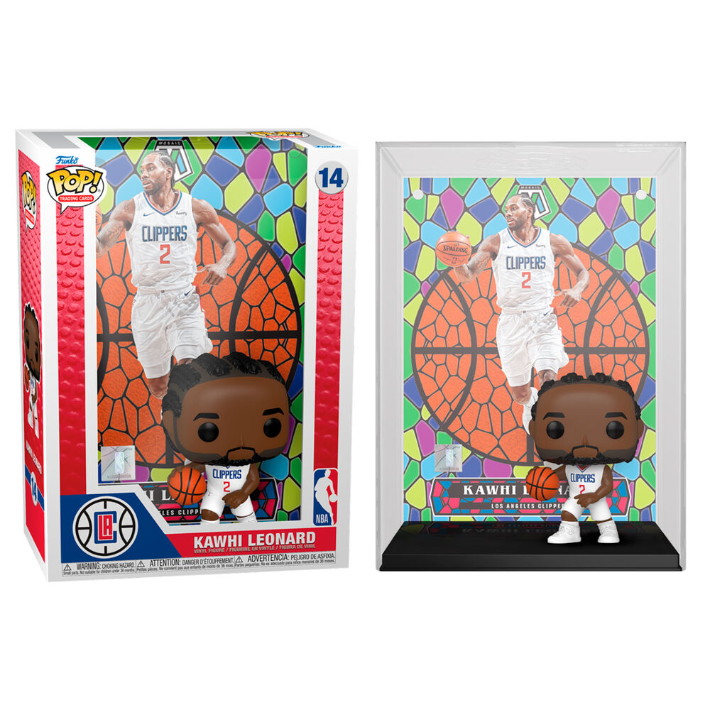 Packaging original de la figurine Funko POP Kawhi Leonard Lakers avec logo et illustrations NBA