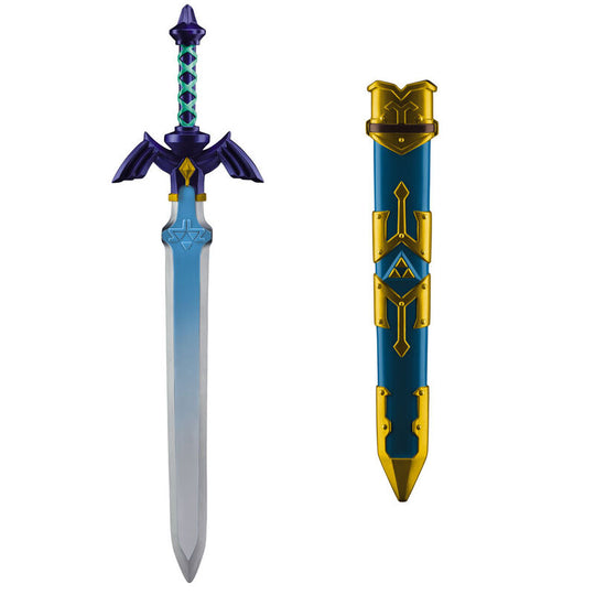 Épée Zelda Link de 66cm signée JAKKS PACIFIC, accessoire de costume pour cosplay et collection.