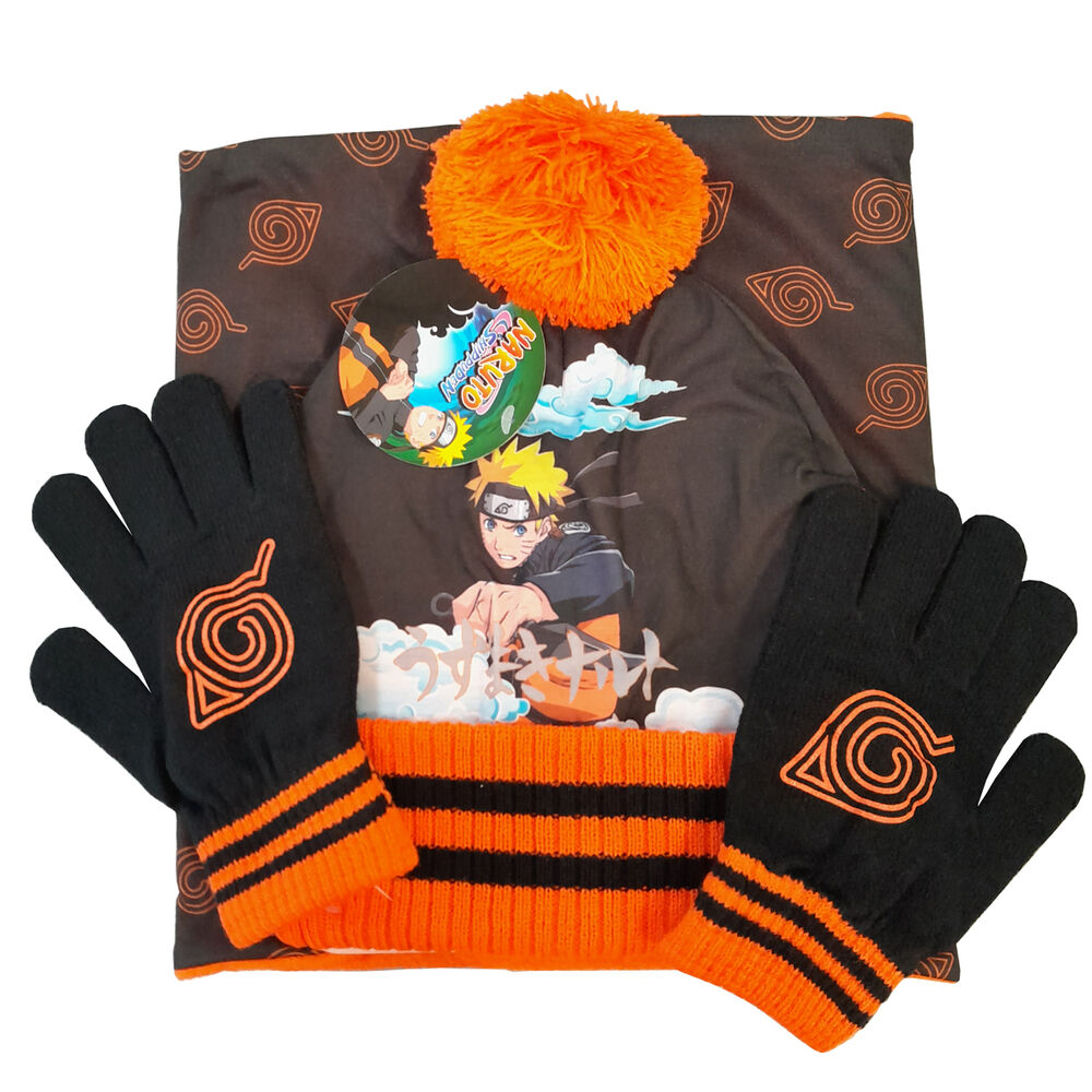 Naruto snood, casquette and gloves set | PIERROT