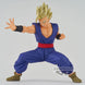 Vue arrière de la figurine Son Gohan Dragon Ball Super mettant en avant la texture des vêtements et la qualité de fabrication