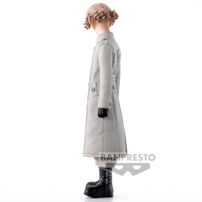 Vue arrière de la figurine BANPRESTO Seiyu Inui mettant en valeur les détails du vêtement