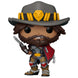 Vue de face de la figurine Funko POP Cassidy Overwatch 2 avec détails précis et couleurs vives