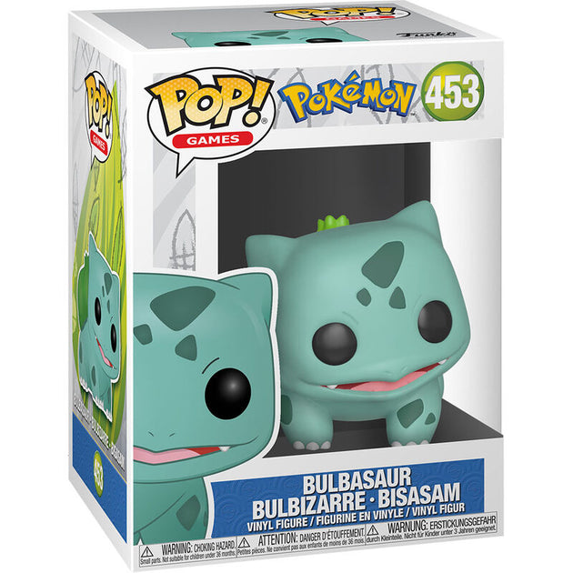 Figurine Funko POP Bulbasaur Pokémon en vinyle de 9 cm dans sa boîte cadeau officielle