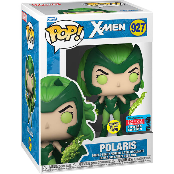 Figurine Funko POP de Polaris des X-Men Marvel en vinyle, 9 cm dans sa boîte cadeau exclusive