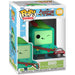 Figurine Funko POP BMO d'Adventure Time exclusive en vinyle, vue avant dans sa boîte cadeau