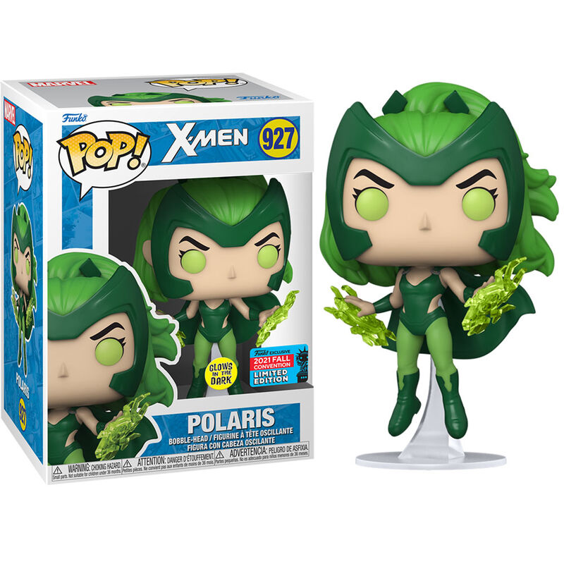 Détail de la figurine Funko POP Polaris avec couleurs vives et design soigné, idéale pour collectionneurs