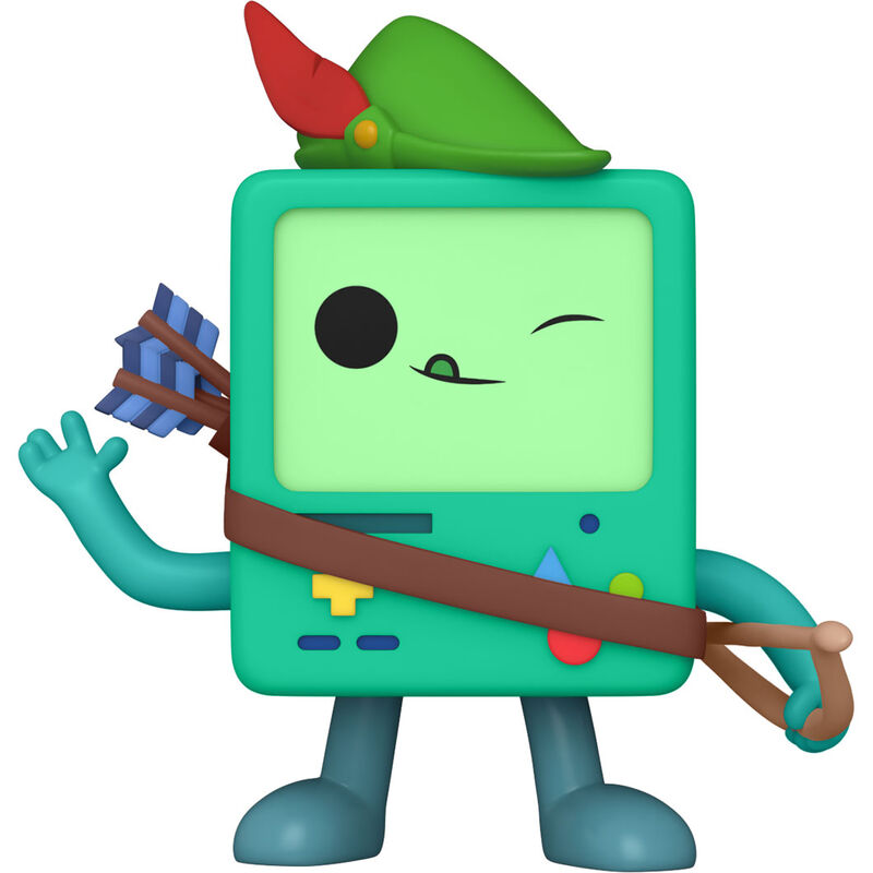 Packaging de la figurine Funko POP BMO Adventure Time avec logo officiel et présentation soignée