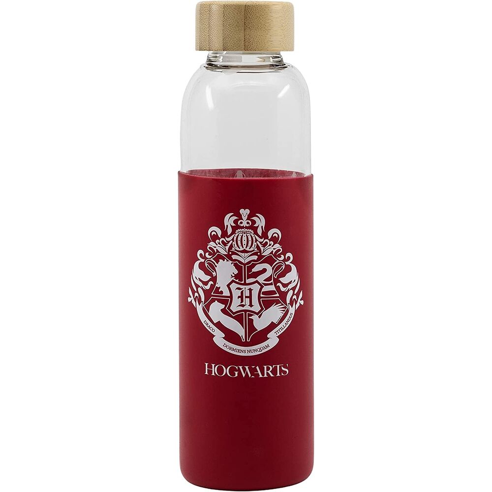 Coffret cadeau contenant la bouteille en verre Harry Potter avec protection en silicone STOR