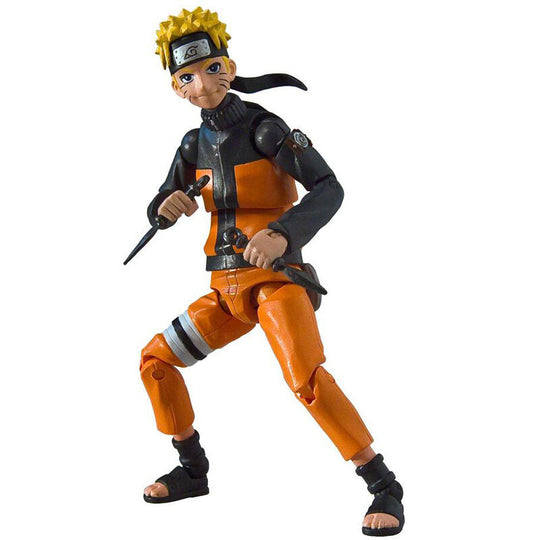 Figurine Naruto Shippuden TOYNAMI en position dynamique sur fond blanc
