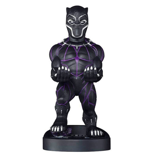 Support Marvel Black Panther Cable Guy de 21cm tenant une manette PlayStation 5 DualSense