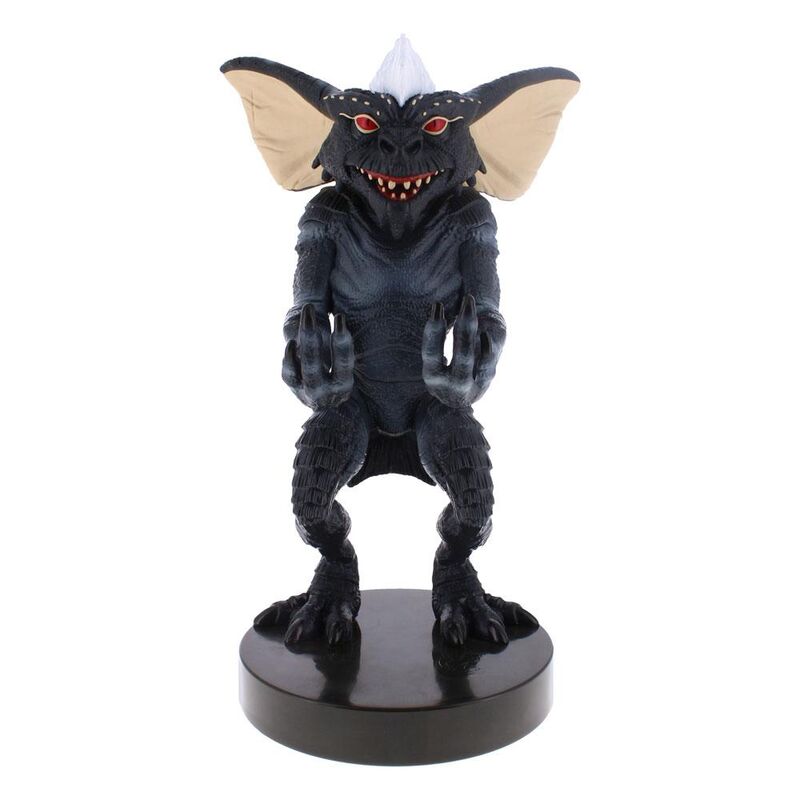 Support de fixation Gremlins Stripe 21cm avec manette PlayStation 5 DualSense posée dessus