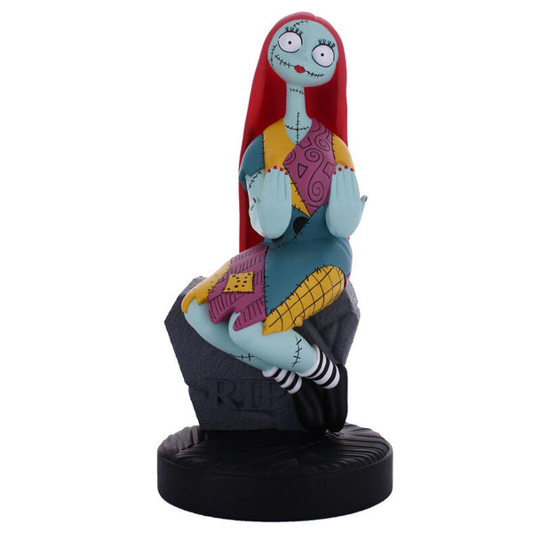 Figurine Sally Nightmare Before Christmas de 21 cm vue de face avec support câble EXQUISITE GAMING