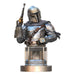 Support câble Star Wars The Mandalorian en position avec manette PlayStation 5 DualSense posée dessus