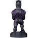 Détail du design du support Cable Guy Black Panther en position verticale sur un bureau