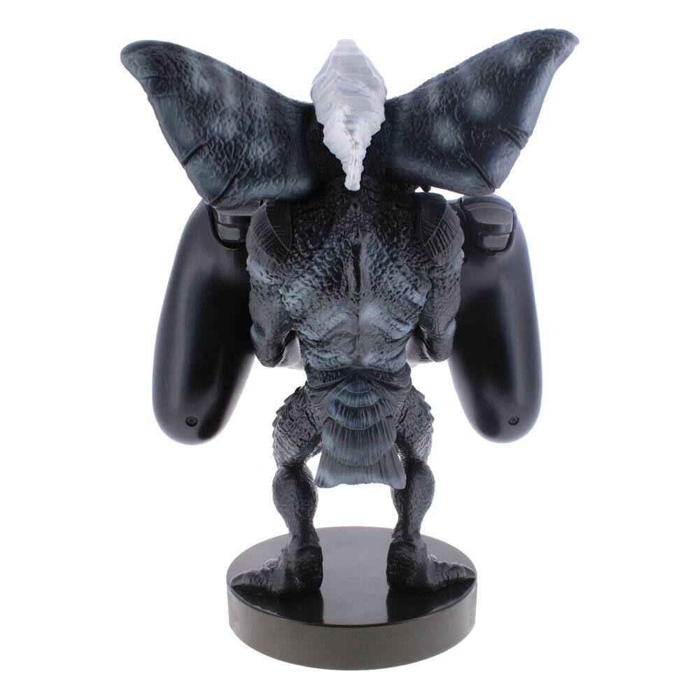 Présentation du support Gremlins Stripe avec éclairage ambiant dans une configuration gaming