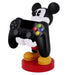 Support Cable Guy Disney Mickey en usage sur un bureau de gamer avec plusieurs manettes