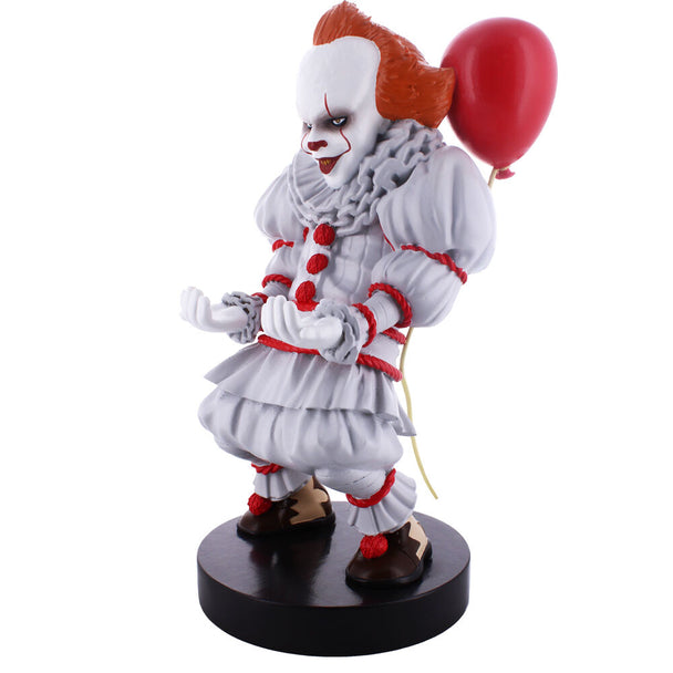 Vue rapprochée du design détaillé du support Cable Guy Pennywise avec manette Xbox Series S/X