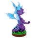 Vue latérale du support Spyro the Dragon avec manette Xbox Series X posée