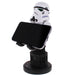 Présentation du design détaillé du support câble Stormtrooper en plastique haute qualité
